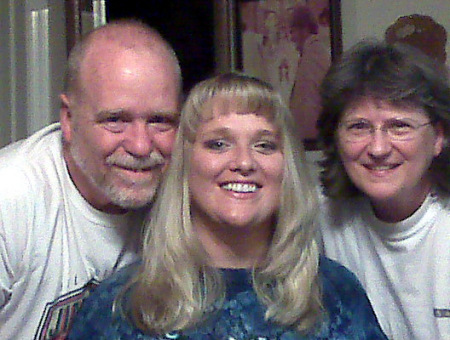 me, mom, & dad my birthday 08