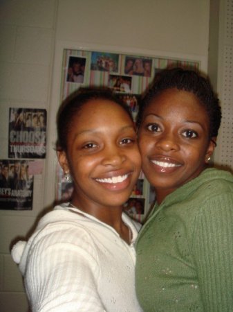 My sister and I. She will be 19 in Sept.