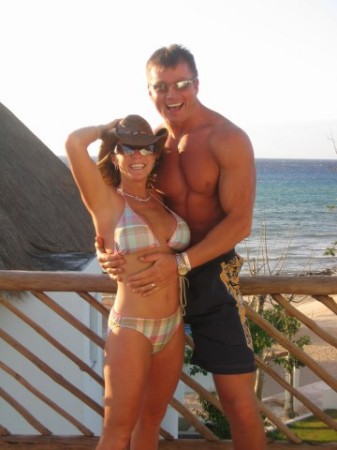 My wife Jenny and I in Cozumel   March 2007