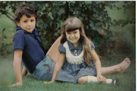 My brother and I many many years ago