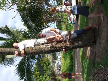 Hangin' out with my little Bro "Gary" in Hawaii