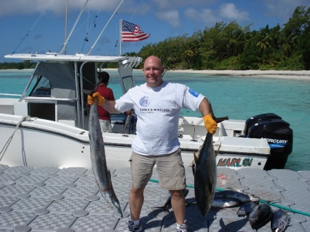 Fishing in Diego Garcia, British Indian Ocean Territory 2007