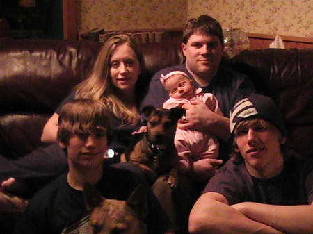 My Family: Shannon, Mike, Josh, Vivian & Jake