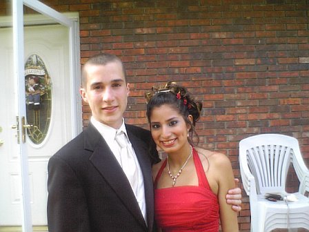 My youngest son Mark & Prom Date