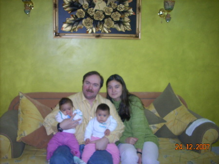 Daddy & my 3 daughters
