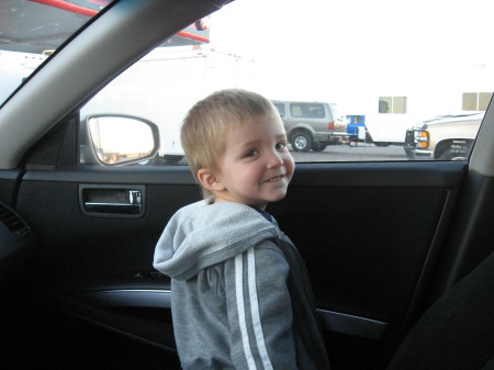 Road Trip New Years with Grandson #1
