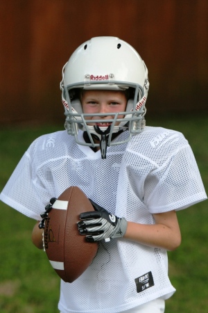 Rob at first day of football