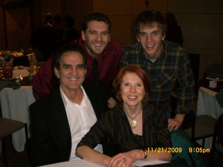 Steve, Troy, Patty, & Lance at dinner party