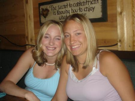 My daughters Sonia and Emma 7/06 in Idaho