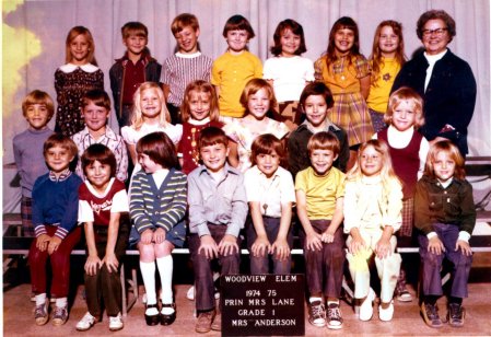 First Grade.. Mrs. Anderson.. Woodview Ele