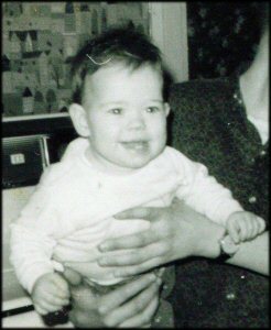 Me as a baby... What happen to that innocents.