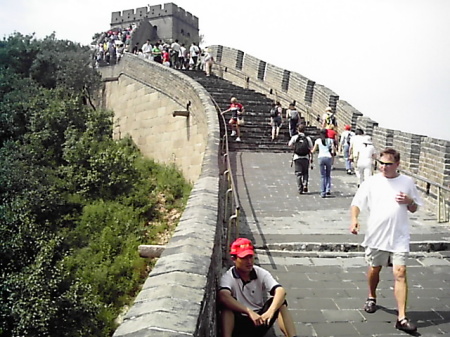 Carolyn on "The Great Wall"
