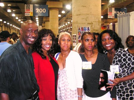 Me at Book Conference pic with Bernadette Stanis