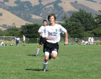 Eric- my soccer dude (Santa Clara Sporting)