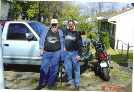UNCLELLOYD AND MYSELF 2005