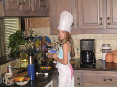 My daughter. the chef
