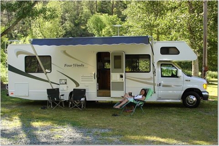 Weekend fun mover! Our idea of camping.....