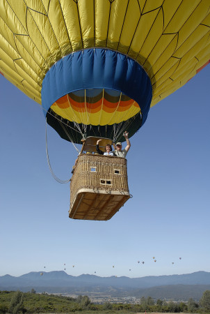 Napa balloon ride