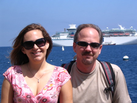 My husband and I in 2007