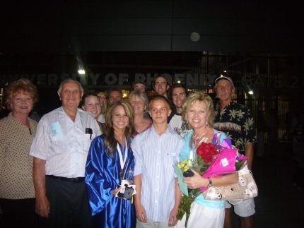 My family at Sara's graduation 5/07 - I am so proud