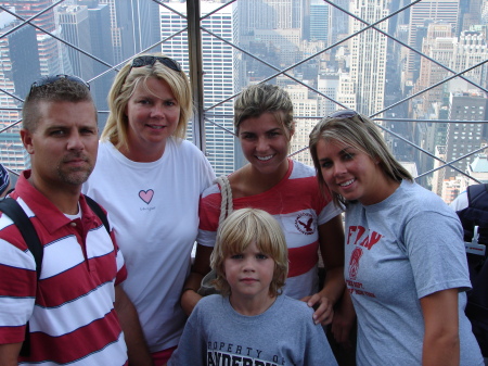 On top of the Empire State Building 2007