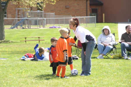 Upward soccer