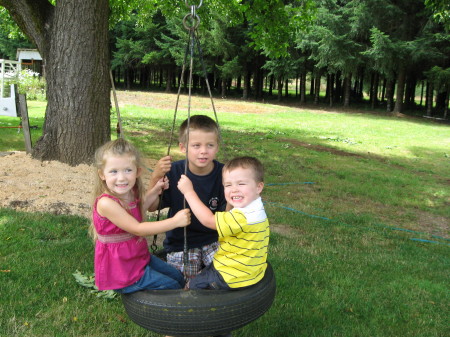 My three oldest grandkids