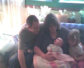 My husband sheridan and our first two girls
