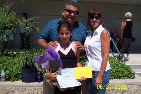 Jaclyn's 6th grade graduation.