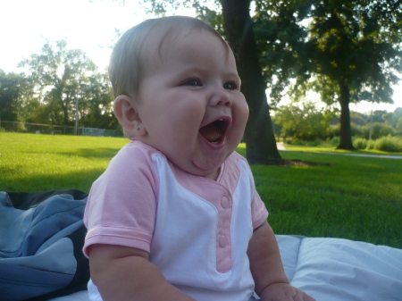 Madison at the park