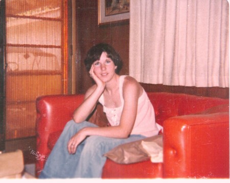 Dal at home in Riverside in July 1978