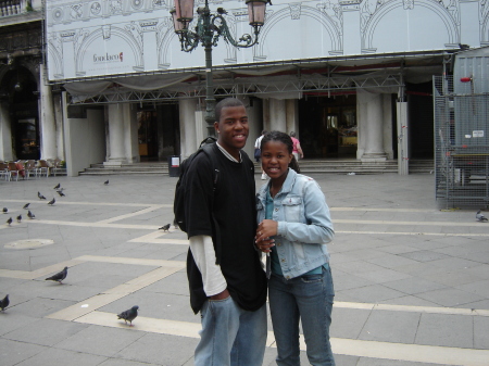 My Kids -- Brandon & Lauren in Italy