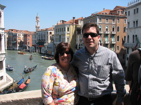 Greg and Anne Lyles in Venice 07