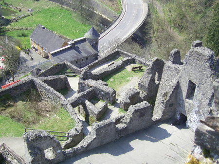 Upper view from Manderscheid Castle