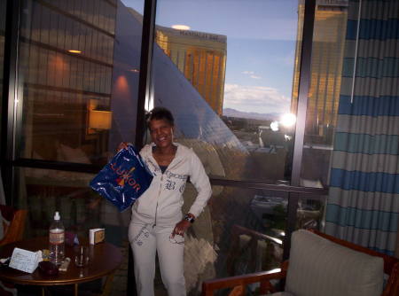 My mom in Vegas