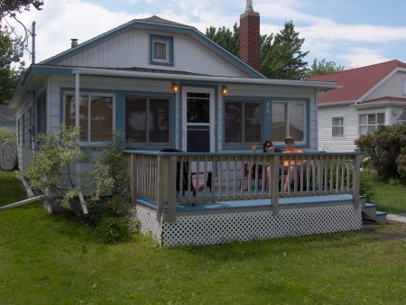At our cottage in Shediac