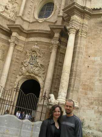 Kelly and I in Valencia, Spain