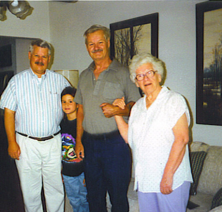 dad,grandma patty,uncle