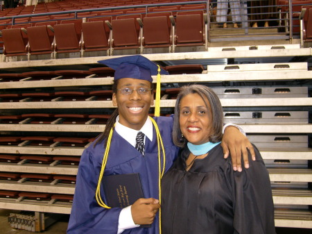 Elliott Callaway and Mom Fair High School 2007