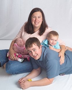 Our first family photo July 2007