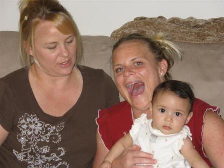 My sister, me and my niece.