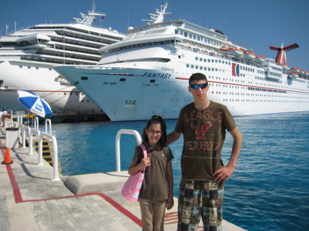 Ralph and Gabby In Cozumel Mexico