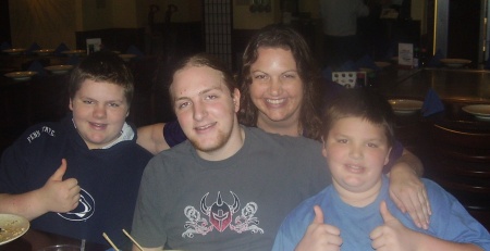 My three sons and Me!