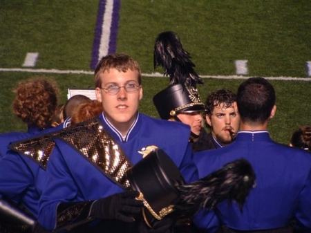 Bobby in WCU band