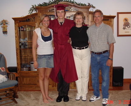 David's graduation