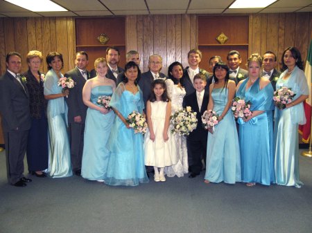 Our wedding Party 12-09-2006