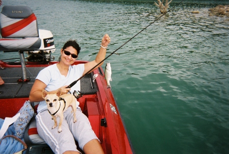 Diana fishing