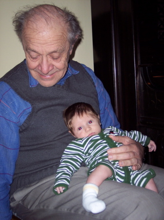 First Christmas with Grandpa