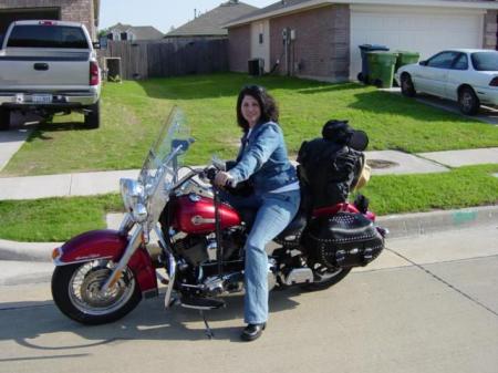 My current bike-'04 Harley Heritage Softail