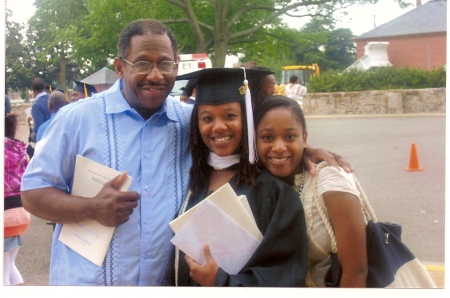 My brother and his other daughters at Hampton U.